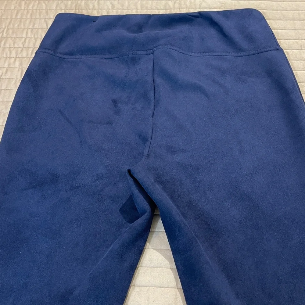 Andrew Marc WOMENS BLUE STRETCH PANTS SIZE M/M ANKLE